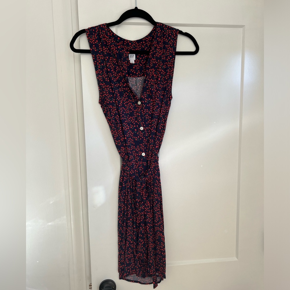 GAP dress, cherry blossom print, barely worn, size S